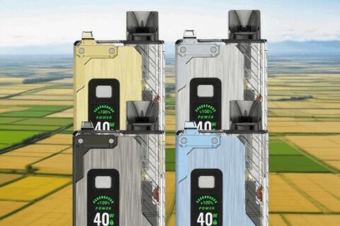 DE012 Pro Einweg E-Zigarette mit wiederaufladbar und einstellbarer Luftstrom ATVS Vape