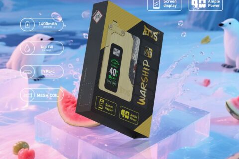 DE012 Pro Einweg E-Zigarette mit wiederaufladbar und einstellbarer Luftstrom ATVS Vape