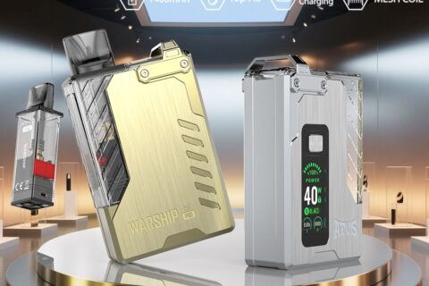 DE012 Pro Einweg E-Zigarette mit wiederaufladbar und einstellbarer Luftstrom ATVS Vape