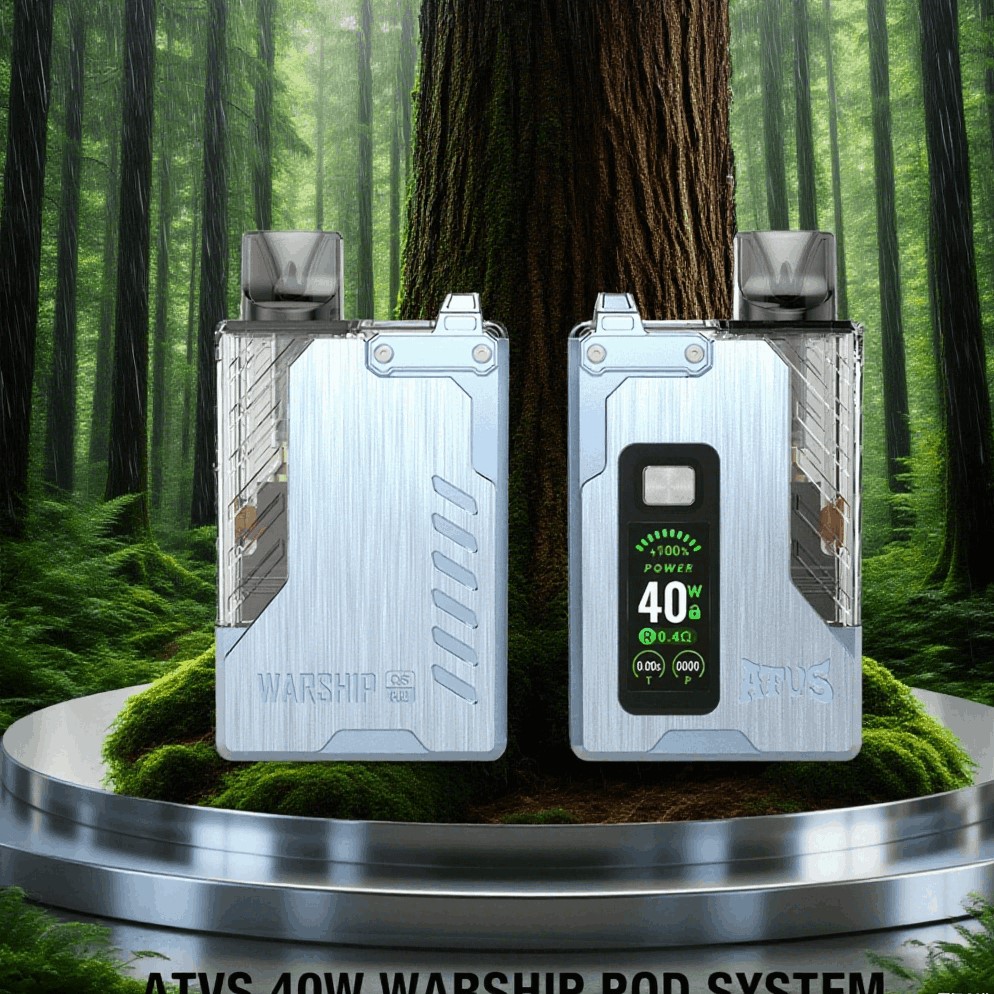 DE012 Pro Einweg E-Zigarette mit wiederaufladbar und einstellbarer Luftstrom ATVS Vape