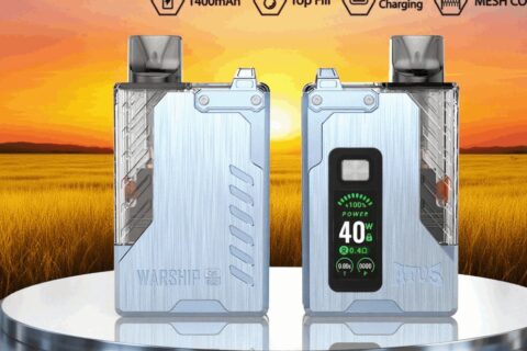 DE012 Pro Einweg E-Zigarette mit wiederaufladbar und einstellbarer Luftstrom ATVS Vape