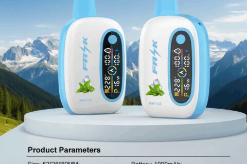 DE016 Einweg E-Zigarette 25000 Züge mit LED-Anzeige wiederaufladbar und einstellbarer Luftstrom ATVS Vape E-Zigaretten