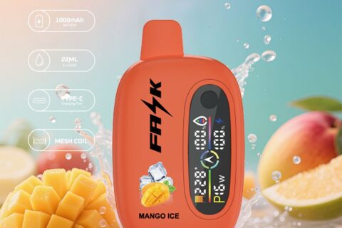 DE016 Einweg E-Zigarette 25000 Züge mit LED-Anzeige wiederaufladbar und einstellbarer Luftstrom ATVS Vape E-Zigaretten