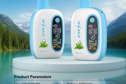 DE016 Einweg E-Zigarette 25000 Züge mit LED-Anzeige wiederaufladbar und einstellbarer Luftstrom ATVS Vape E-Zigaretten