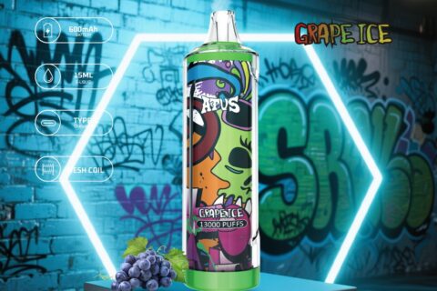 DE018 Einweg E-Zigarette 13000 Züge mit wiederaufladbarem ATVS Vape