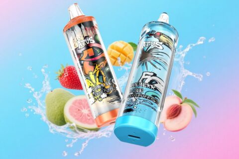 DE018 Einweg E-Zigarette 13000 Züge mit wiederaufladbarem ATVS Vape