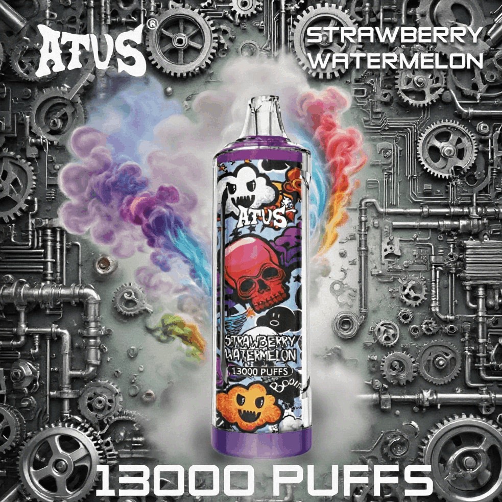 DE018 Einweg E-Zigarette 13000 Züge mit wiederaufladbarem ATVS Vape