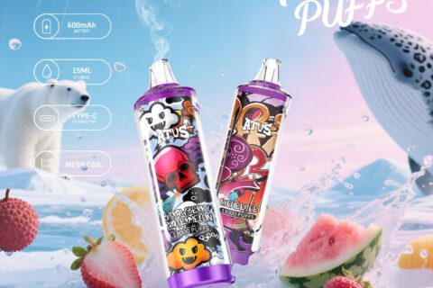DE018 Einweg E-Zigarette 13000 Züge mit wiederaufladbarem ATVS Vape