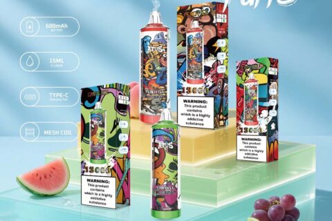 DE018 Einweg E-Zigarette 13000 Züge mit wiederaufladbarem ATVS Vape