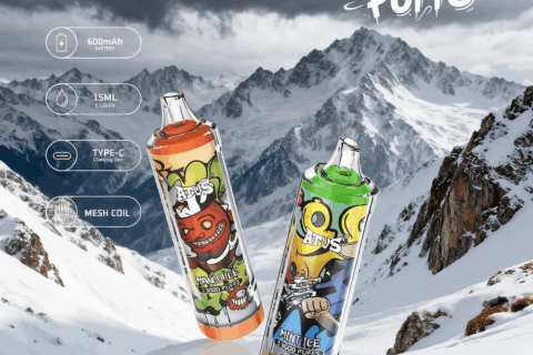 DE018 Einweg E-Zigarette 13000 Züge mit wiederaufladbarem ATVS Vape