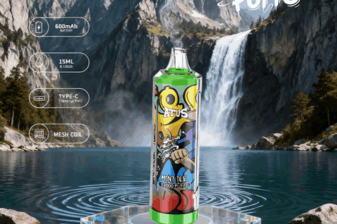 DE018 Einweg E-Zigarette 13000 Züge mit wiederaufladbarem ATVS Vape