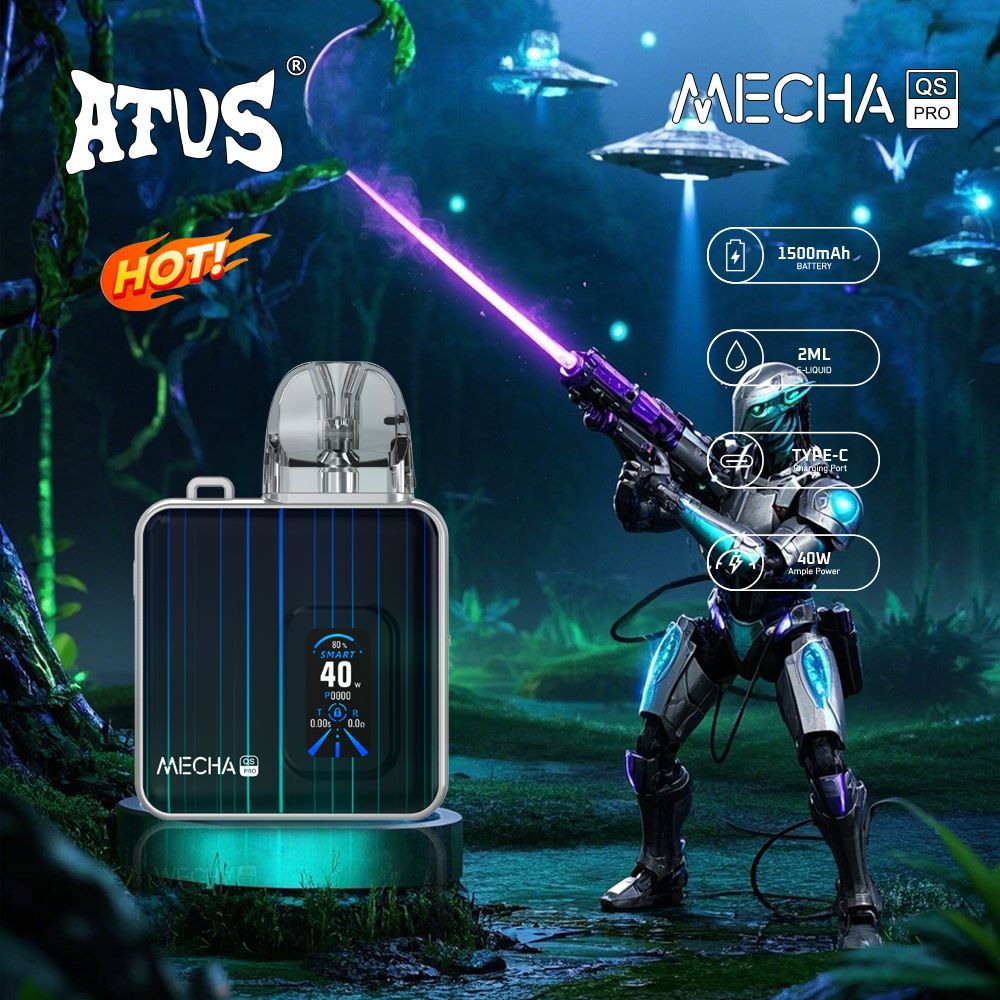 DE019 PRO MIC Vorgefüllter Pod Kit System Vorrichtung ATVS Vape