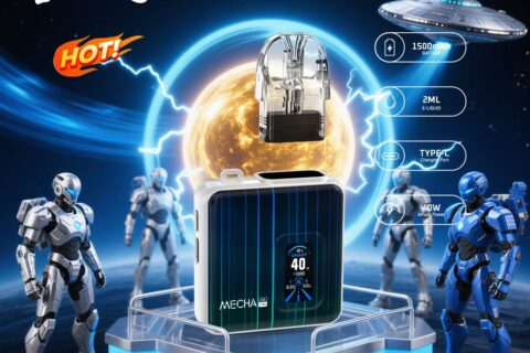 DE019 PRO MIC Vorgefüllter Pod Kit System Vorrichtung ATVS Vape