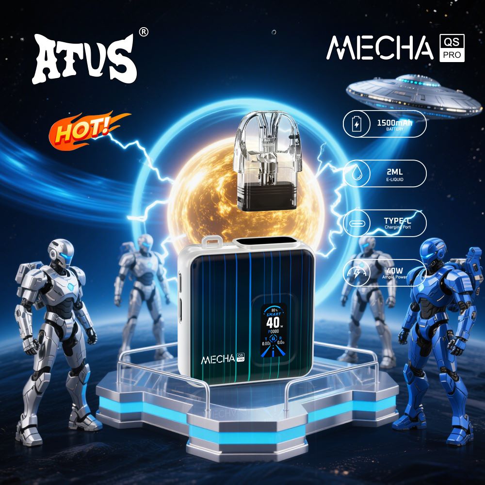 DE019 PRO MIC Vorgefüllter Pod Kit System Vorrichtung ATVS Vape
