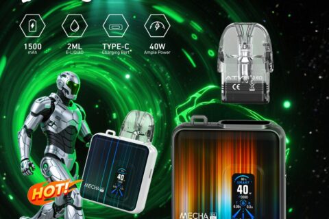 DE019 PRO MIC Vorgefüllter Pod Kit System Vorrichtung ATVS Vape