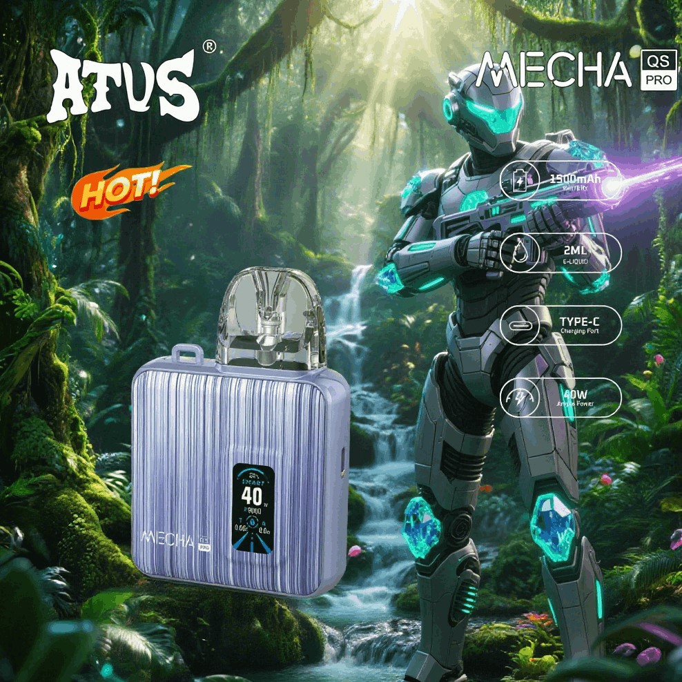 DE019 PRO MIC Vorgefüllter Pod Kit System Vorrichtung ATVS Vape