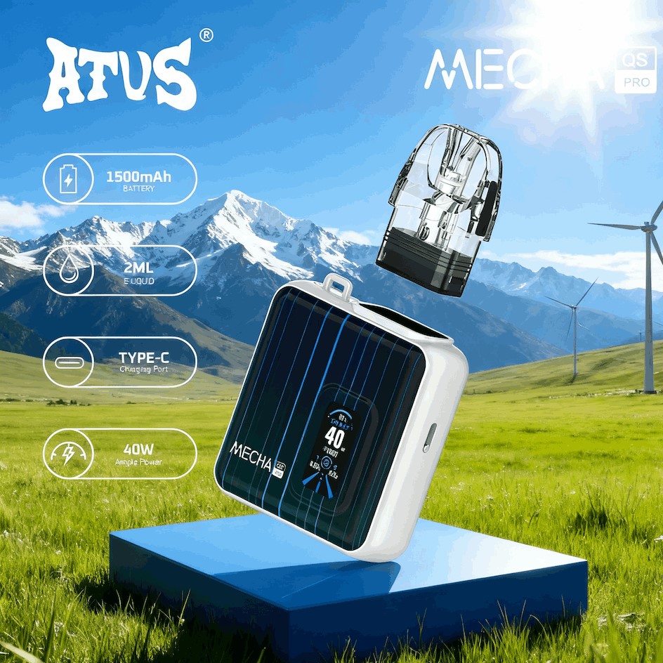 DE019 PRO MIC Vorgefüllter Pod Kit System Vorrichtung ATVS Vape