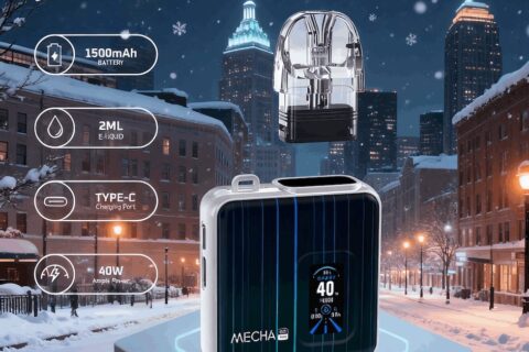 DE019 PRO MIC Vorgefüllter Pod Kit System Vorrichtung ATVS Vape