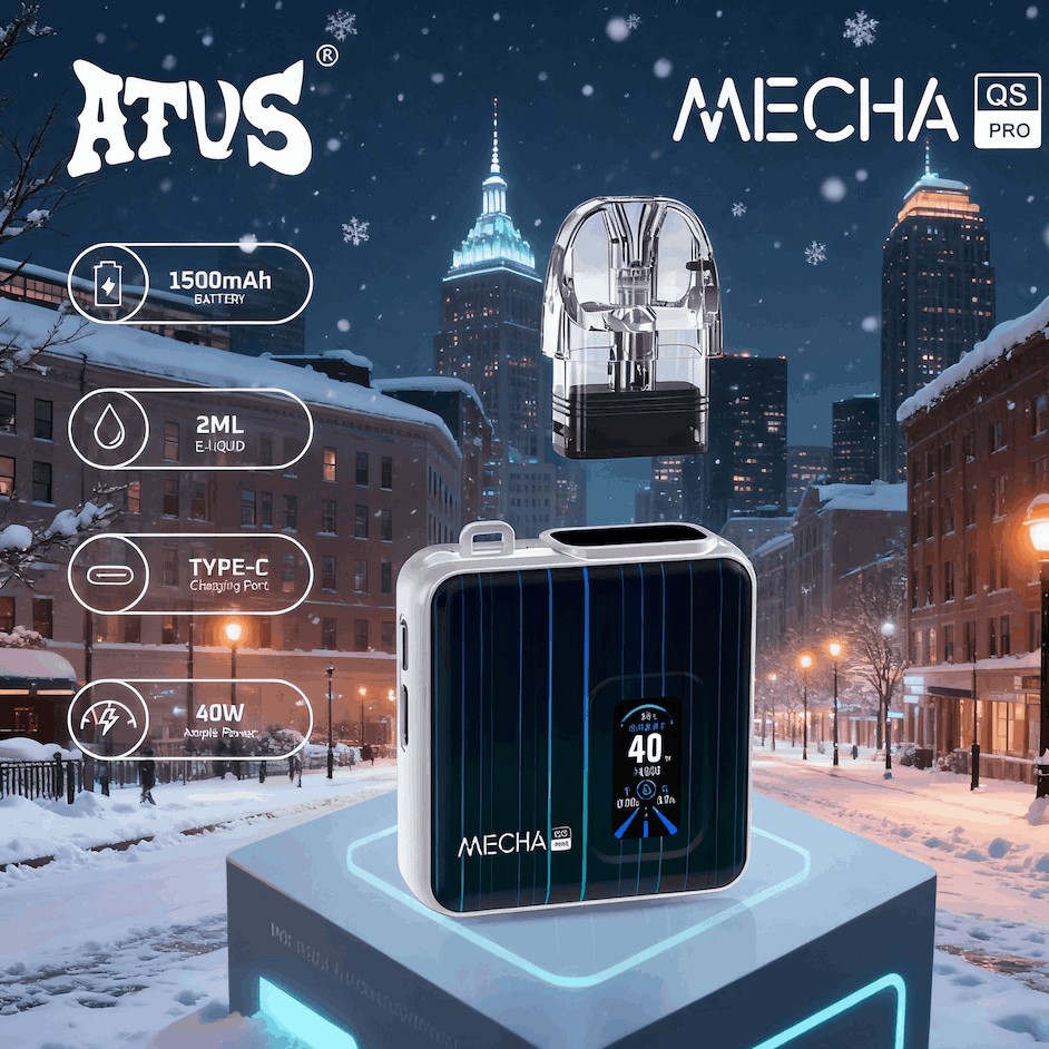 DE019 PRO MIC Vorgefüllter Pod Kit System Vorrichtung ATVS Vape