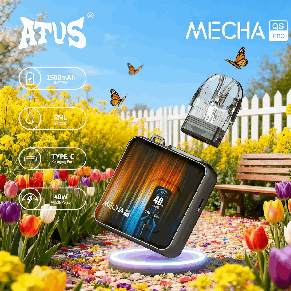 DE019 PRO MIC Vorgefüllter Pod Kit System Vorrichtung ATVS Vape