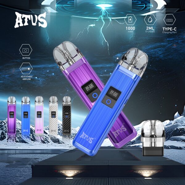 DE019 Vorgefüllter Pod Kit System Vorrichtung ATVS Vape