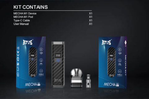 DE019 Vorgefüllter Pod Kit System Vorrichtung ATVS Vape