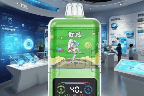 DE021 Einweg E-Zigarette 30000 Züge mit LED-Anzeige wiederaufladbar und einstellbarer Luftstrom MTL DTL ATVS