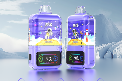 DE021 Einweg E-Zigarette 30000 Züge mit LED-Anzeige wiederaufladbar und einstellbarer Luftstrom MTL DTL ATVS