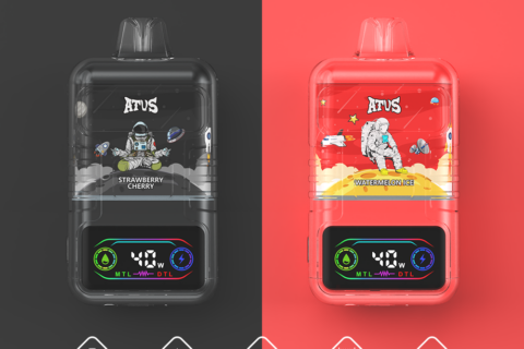 DE021 Einweg E-Zigarette 30000 Züge mit LED-Anzeige wiederaufladbar und einstellbarer Luftstrom MTL DTL ATVS