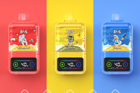 DE021 Einweg E-Zigarette 30000 Züge mit LED-Anzeige wiederaufladbar und einstellbarer Luftstrom MTL DTL ATVS