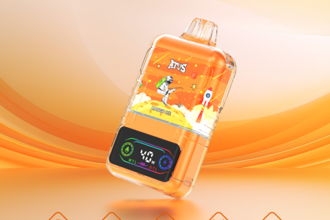 DE021 Einweg E-Zigarette 30000 Züge mit LED-Anzeige wiederaufladbar und einstellbarer Luftstrom MTL DTL ATVS