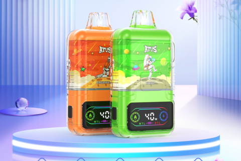 DE021 Einweg E-Zigarette 30000 Züge mit LED-Anzeige wiederaufladbar und einstellbarer Luftstrom MTL DTL ATVS