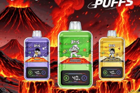 DE021 Einweg E-Zigarette 30000 Züge mit LED-Anzeige wiederaufladbar und einstellbarer Luftstrom MTL DTL ATVS