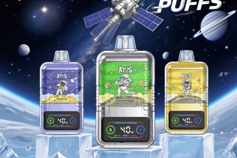 DE021 Einweg E-Zigarette 30000 Züge mit LED-Anzeige wiederaufladbar und einstellbarer Luftstrom MTL DTL ATVS