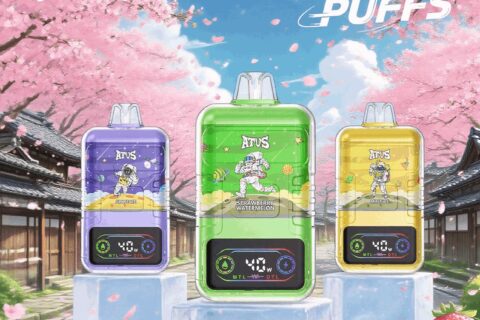 DE021 Einweg E-Zigarette 30000 Züge mit LED-Anzeige wiederaufladbar und einstellbarer Luftstrom MTL DTL ATVS