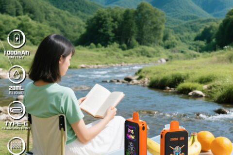 DE022 Einweg E-Zigarette 25000 Züge mit Vollbildschirm wiederaufladbar und einstellbarer Luftstrom ATVS Vape E-Zigaretten