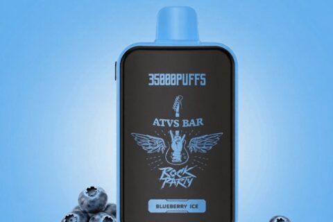 DE022 Einweg E-Zigarette 35000 Züge mit Vollbildschirm wiederaufladbar und einstellbarer Luftstrom ATVS Vape E-Zigaretten