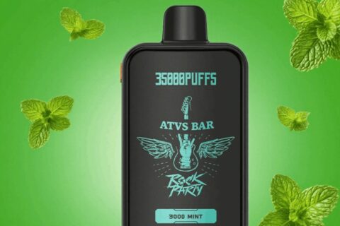 DE022 Einweg E-Zigarette 35000 Züge mit Vollbildschirm wiederaufladbar und einstellbarer Luftstrom ATVS Vape E-Zigaretten