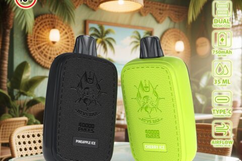 DE023 Einweg E-Zigarette 40000 Züge mit Vollbildschirm wiederaufladbar und einstellbarer Luftstrom ATVS Vape E-Zigaretten