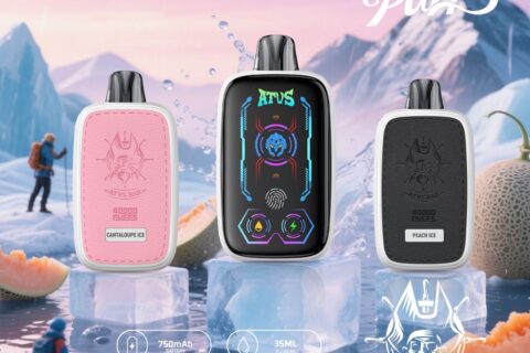 DE023 Einweg E-Zigarette 40000 Züge mit Vollbildschirm wiederaufladbar und einstellbarer Luftstrom ATVS Vape E-Zigaretten