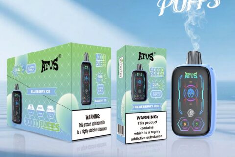 DE023 Einweg E-Zigarette 40000 Züge mit Vollbildschirm wiederaufladbar und einstellbarer Luftstrom ATVS Vape E-Zigaretten