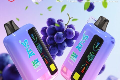 DE026 30000 Puffs Einweg Vape mit LED Display und regulierbarem Luftstrom ATVS Vape