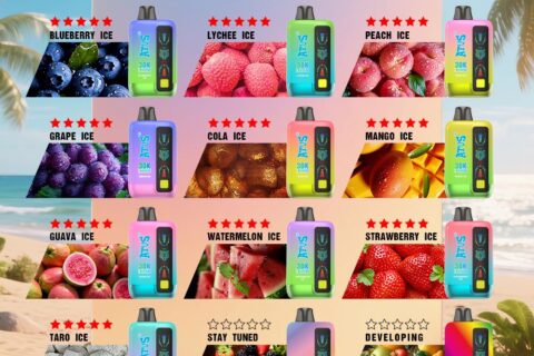 DE026 30000 Puffs Einweg Vape mit LED Display und regulierbarem Luftstrom ATVS Vape