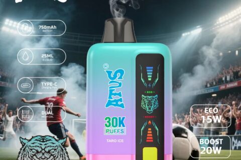 DE026 30000 Puffs Einweg Vape mit LED Display und regulierbarem Luftstrom ATVS Vape