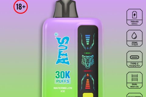 DE026 30000 Puffs Einweg Vape mit LED Display und regulierbarem Luftstrom ATVS Vape