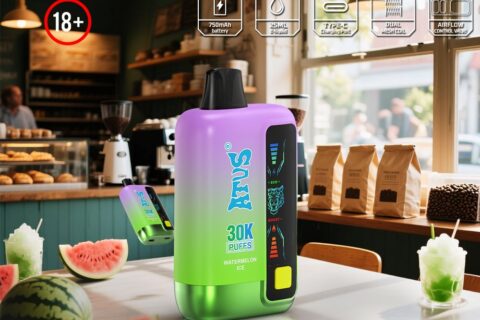 DE026 30000 Puffs Einweg Vape mit LED Display und regulierbarem Luftstrom ATVS Vape