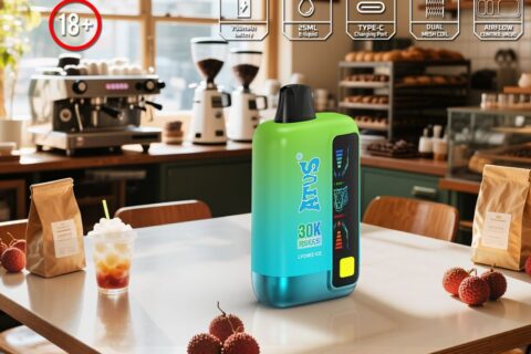 DE026 30000 Puffs Einweg Vape mit LED Display und regulierbarem Luftstrom ATVS Vape