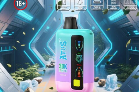 DE026 30000 Puffs Einweg Vape mit LED Display und regulierbarem Luftstrom ATVS Vape