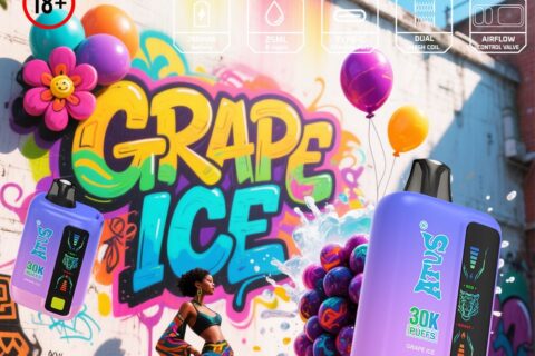 DE026 30000 Puffs Einweg Vape mit LED Display und regulierbarem Luftstrom ATVS Vape