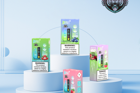 DE026 30000 Puffs Einweg Vape mit LED Display und regulierbarem Luftstrom ATVS Vape